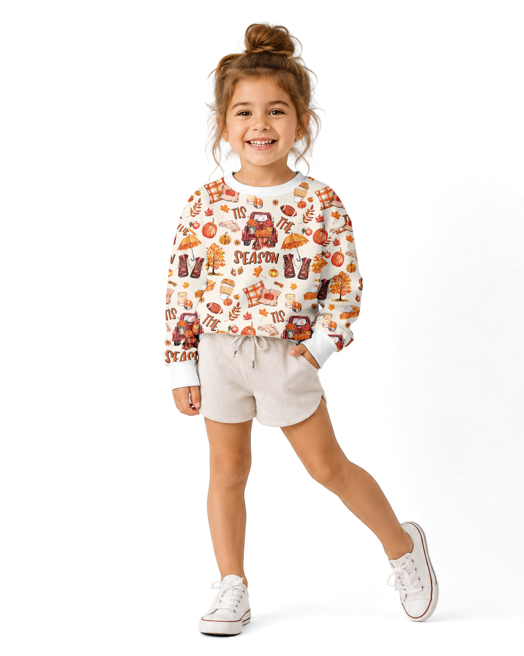Sweatshirt mit Rundhalsausschnitt aus Bambusfaser