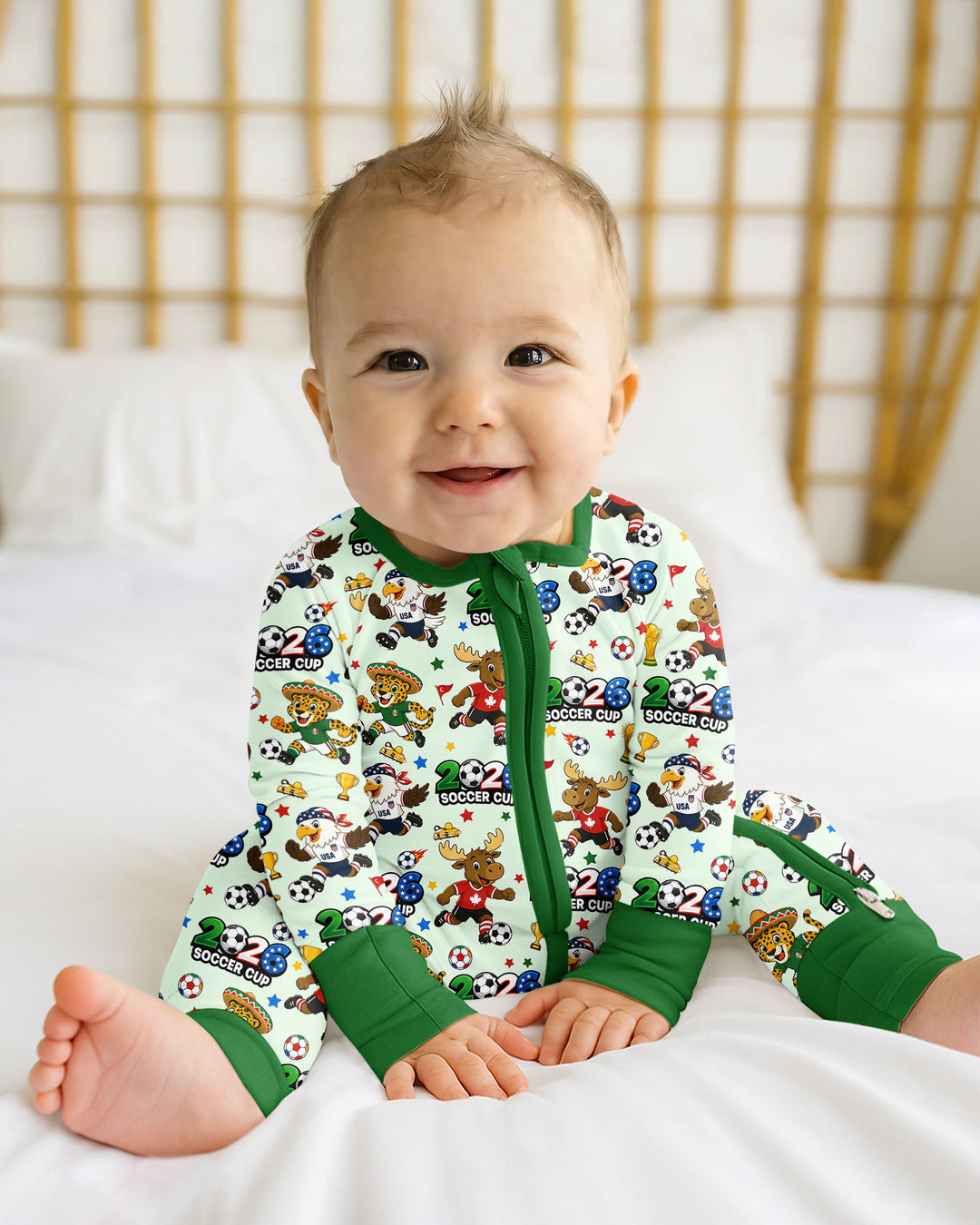 Gerippte Babykleidung mit individuellem Foto - Weich &amp; Skizzenhaft