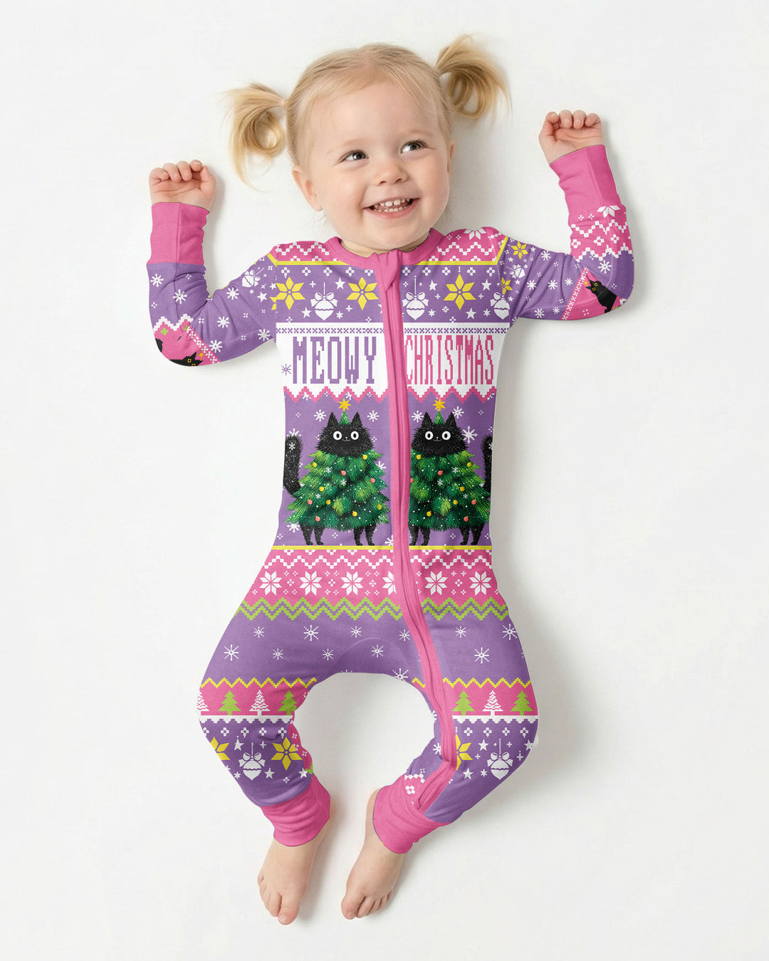 Meowy Christmas Bamboo Convertible Zippy