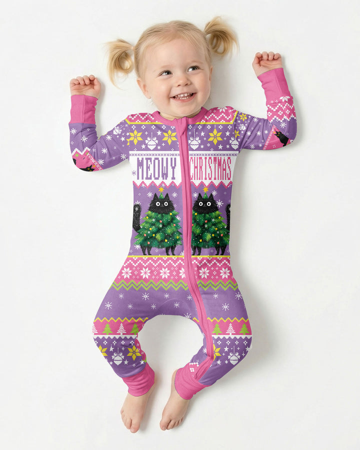 Meowy Christmas Bamboo Convertible Zippy