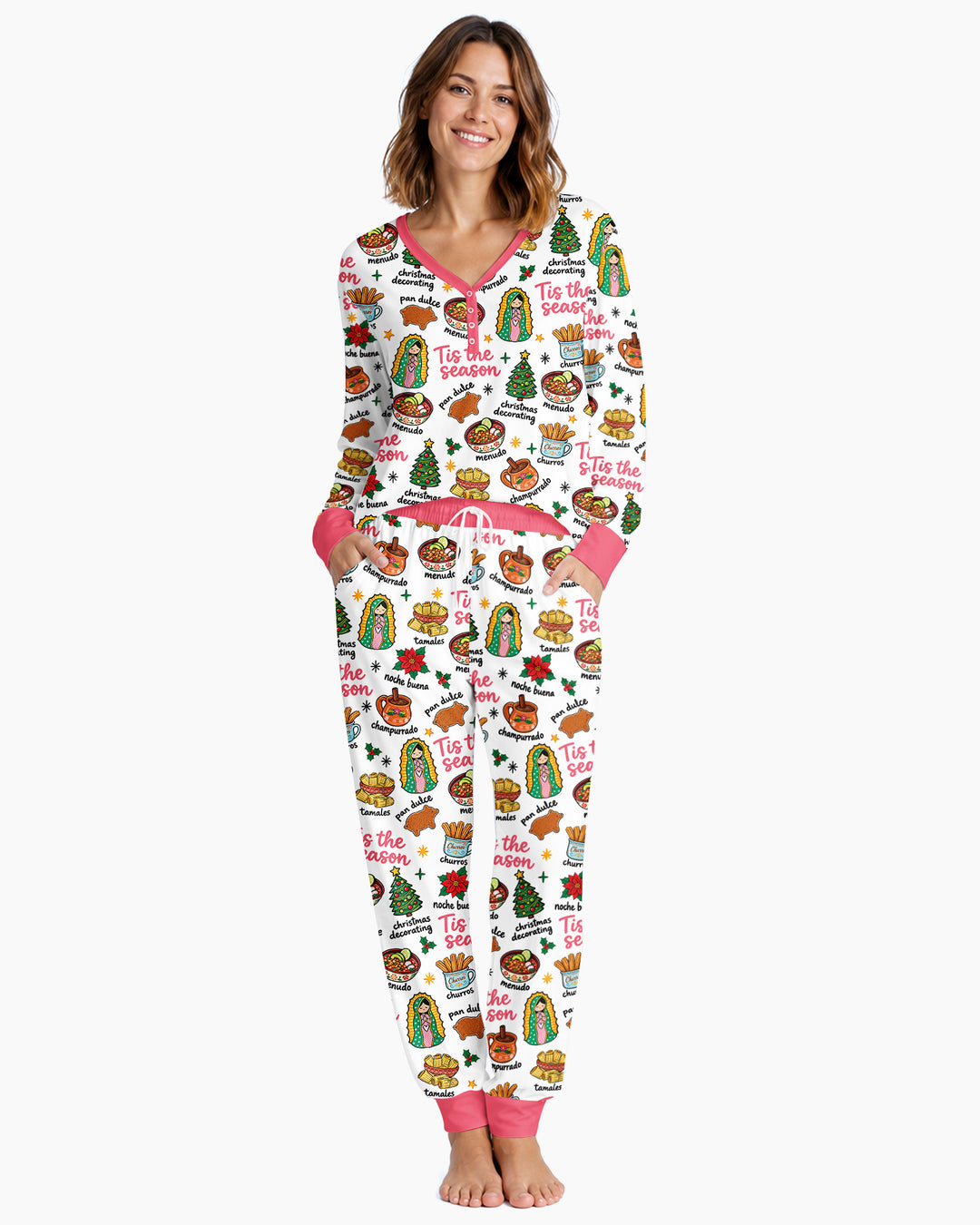 It's Abuelita and Pan Dulce Season Bamboo Women Pajama Set