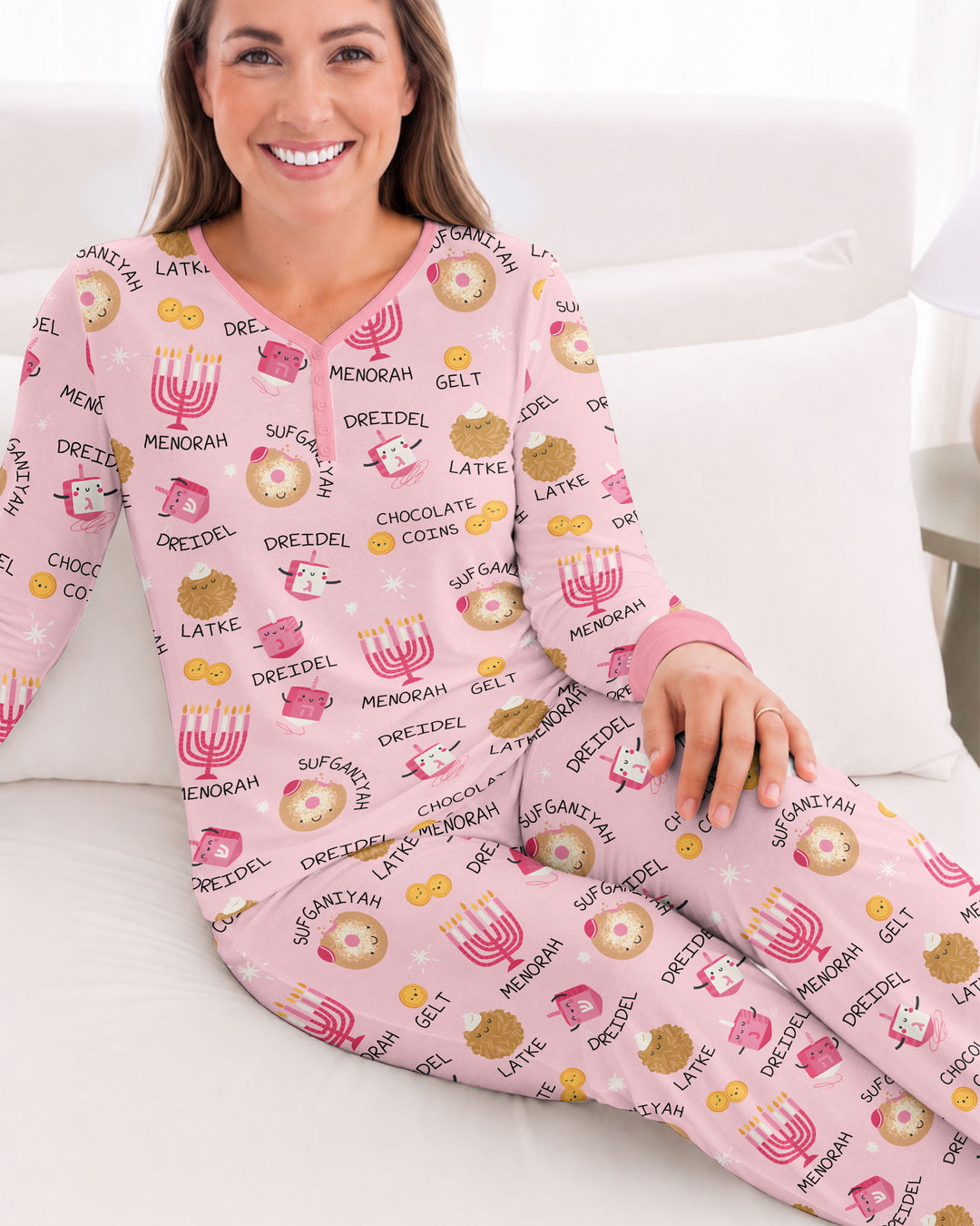 Vorlage Damen Pyjama Set