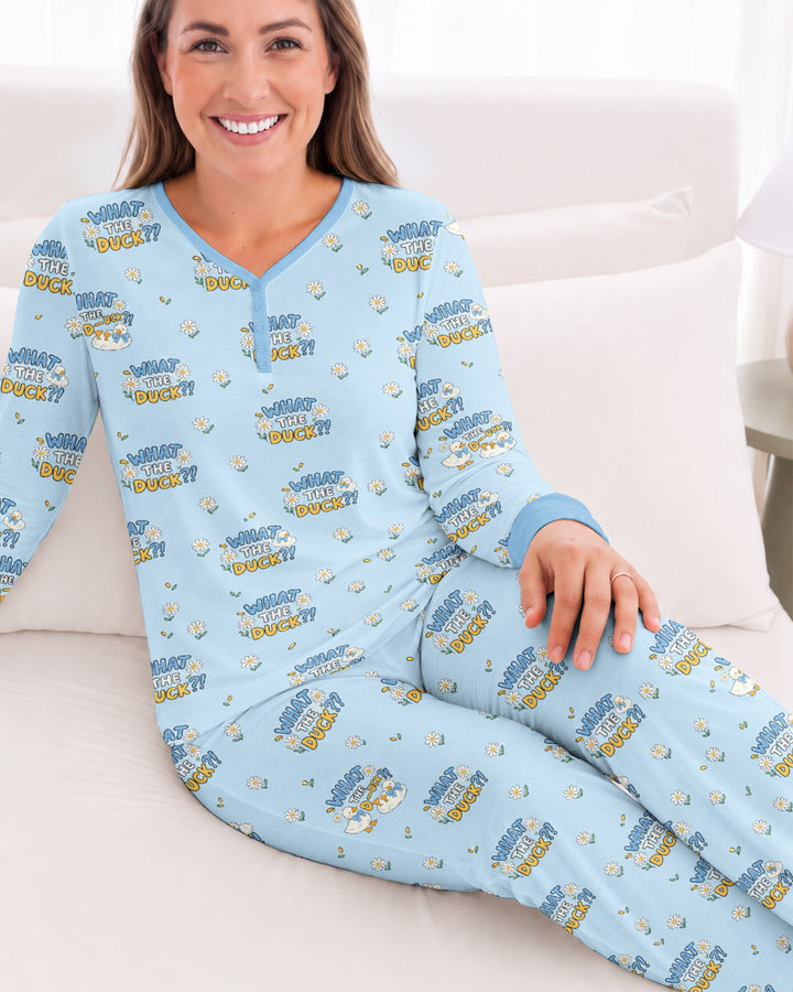 What The Duck?! Bamboo Women Pajama Set