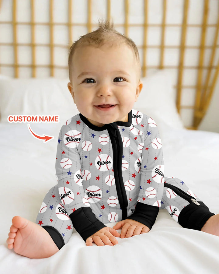 Gerippte Babykleidung mit individuellem Foto - Weich &amp; Skizzenhaft