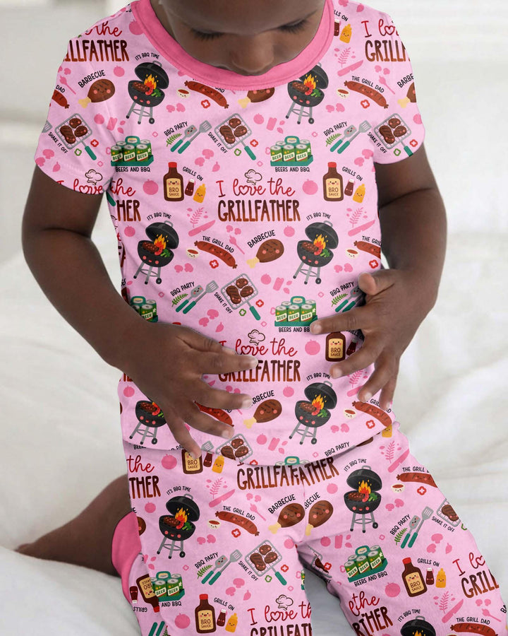 Zweiteiliges, kurzärmliges Pyjama-Set mit Marienkäfern
