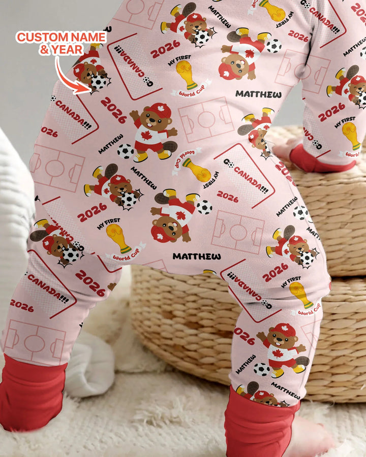 Gerippte Babykleidung mit individuellem Foto - Weich &amp; Skizzenhaft
