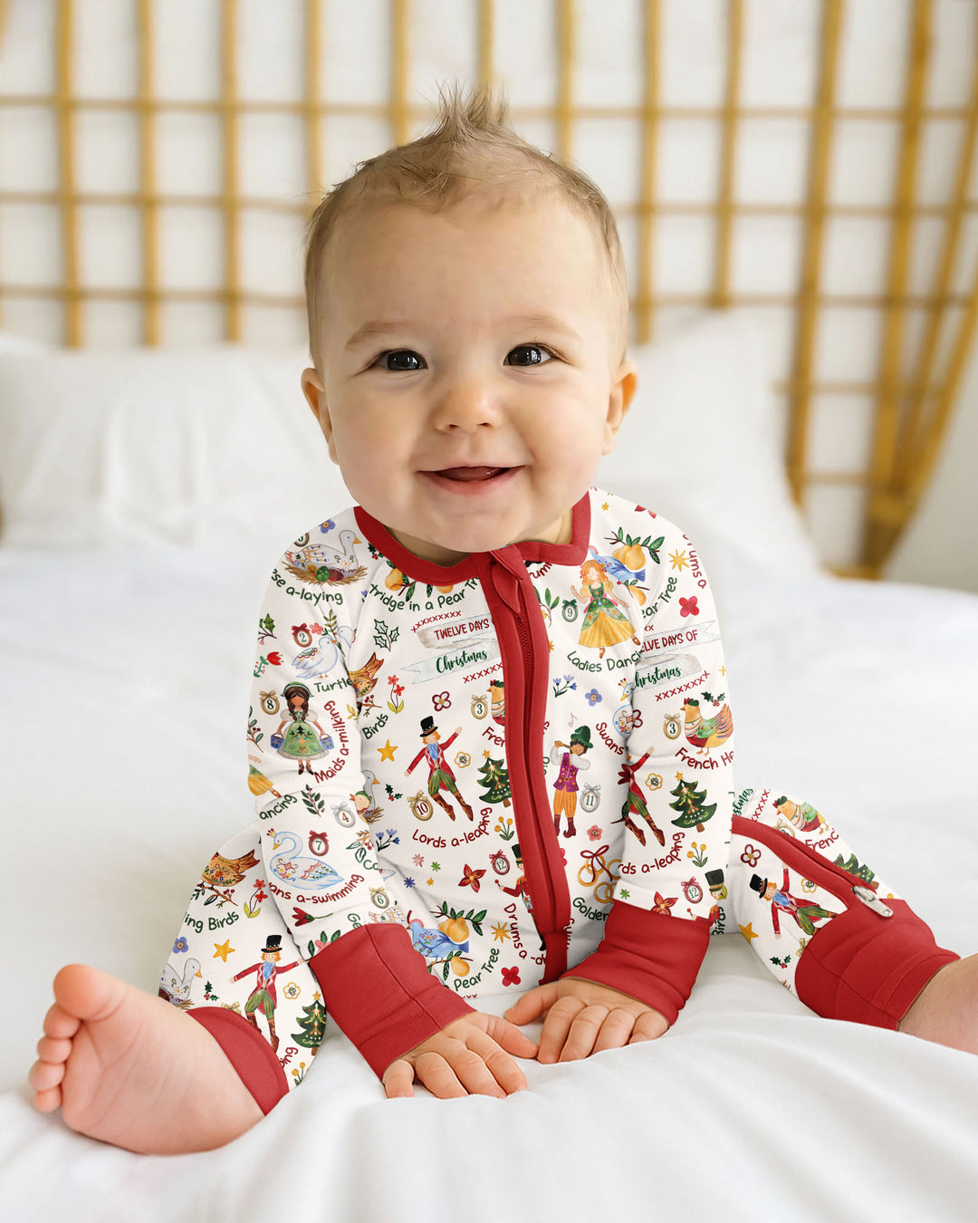The 12 Days of Christmas Bamboo Convertible Zippy
