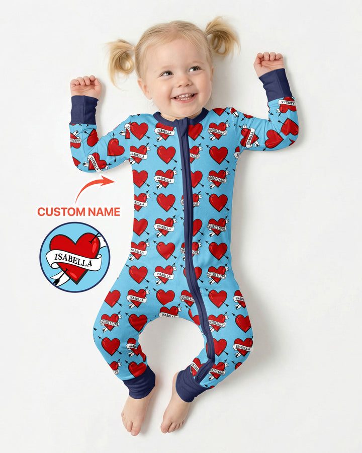 Gerippte Babykleidung mit individuellem Foto - Weich &amp; Skizzenhaft