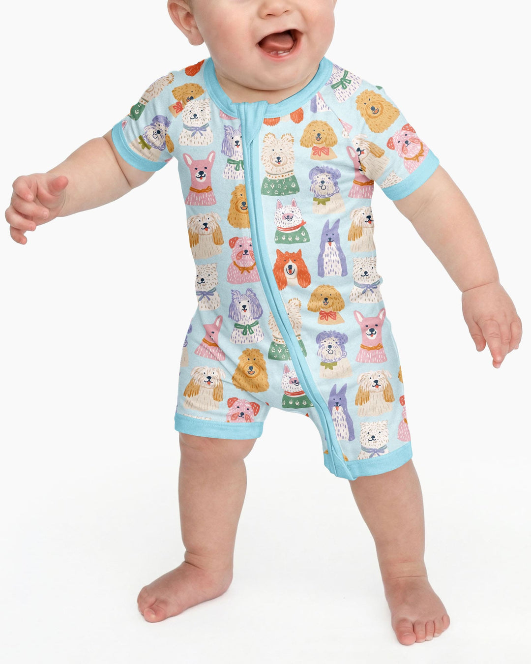 Vorlage Bambus-Shorty-Reißverschluss