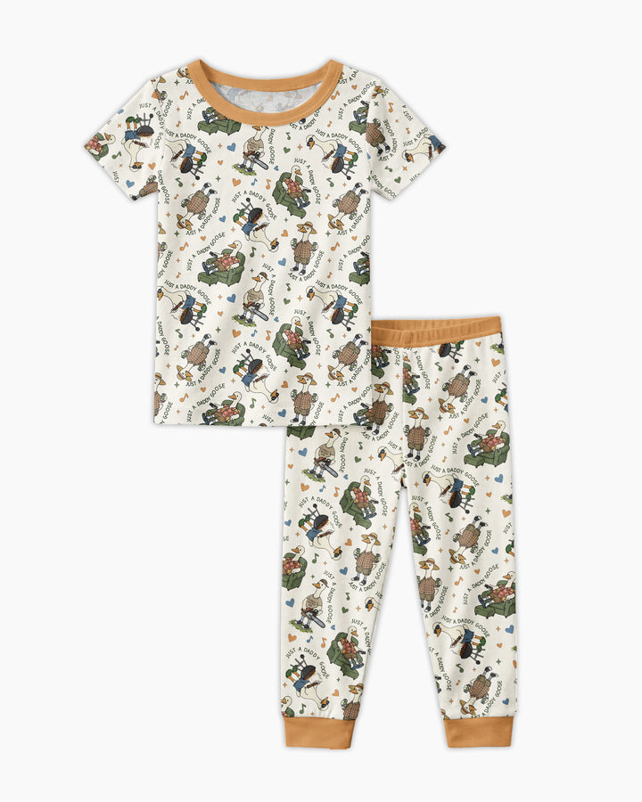Zweiteiliges, kurzärmliges Pyjama-Set mit Marienkäfern