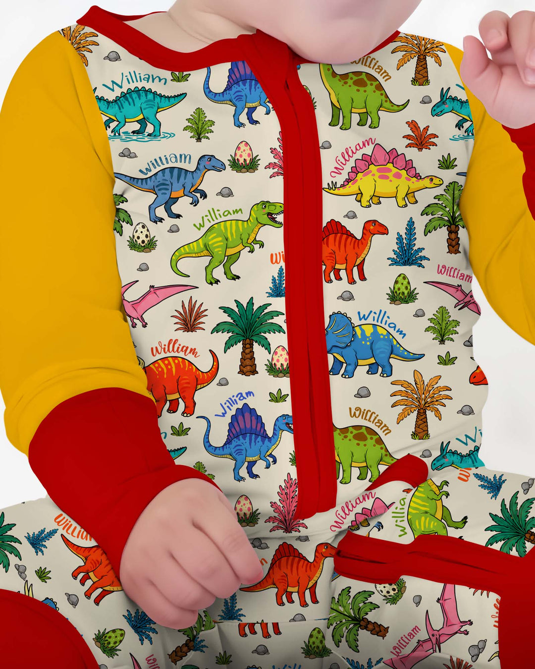 Gerippte Babykleidung mit individuellem Foto - Weich &amp; Skizzenhaft