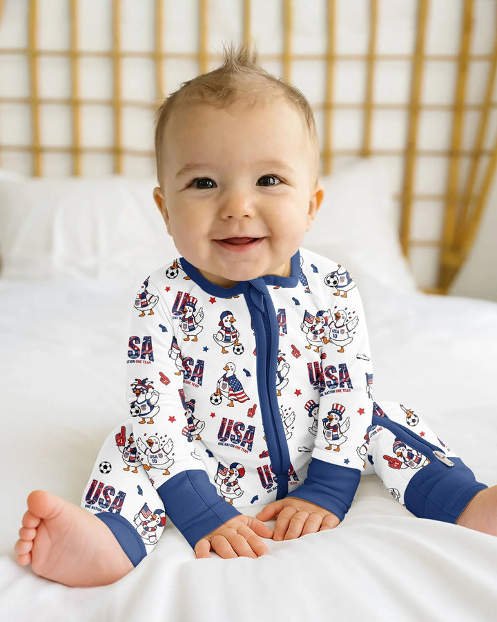 Gerippte Babykleidung mit individuellem Foto - Weich &amp; Skizzenhaft