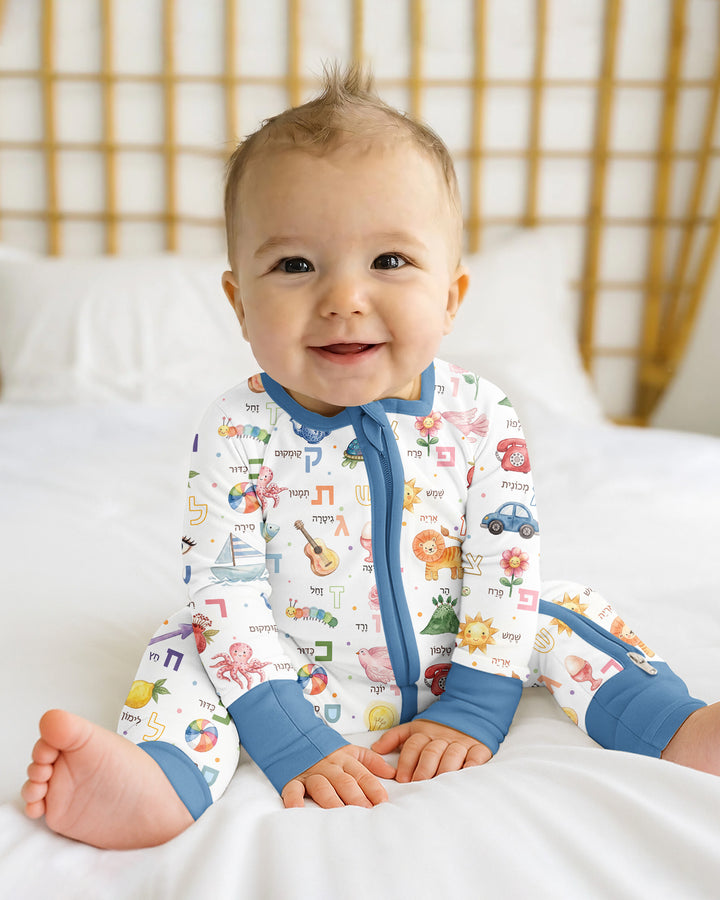 Gerippte Babykleidung mit individuellem Foto - Weich &amp; Skizzenhaft