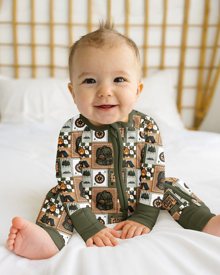 Gerippte Babykleidung mit individuellem Foto - Weich &amp; Skizzenhaft