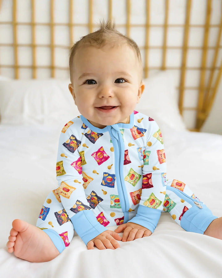 Gerippte Babykleidung mit individuellem Foto - Weich &amp; Skizzenhaft