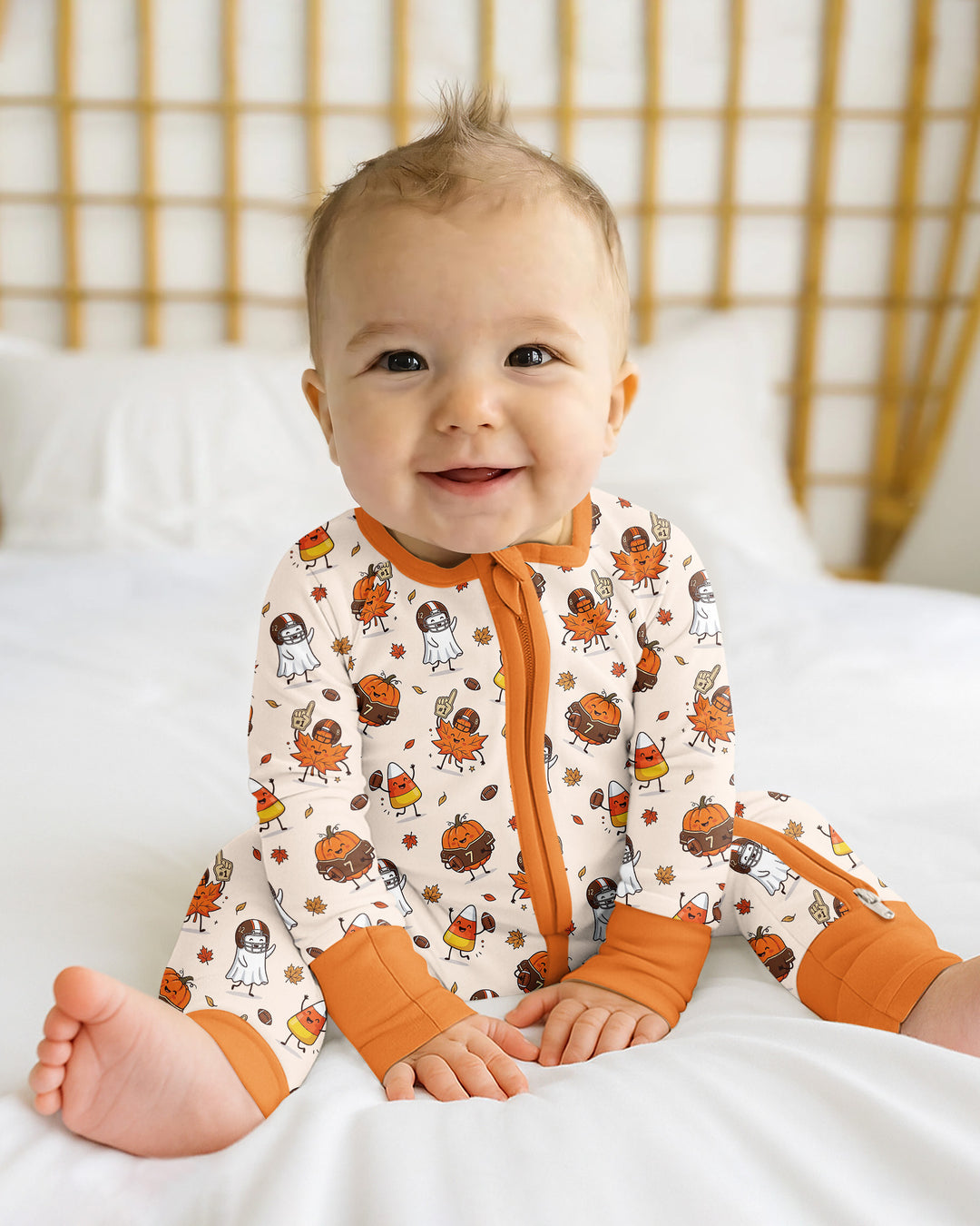 Gerippte Babykleidung mit individuellem Foto - Weich &amp; Skizzenhaft