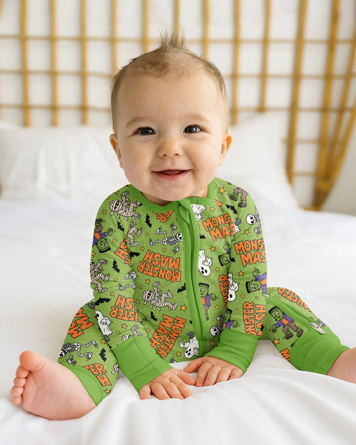 Monster Mash Halloween Bamboo Convertible Zippy