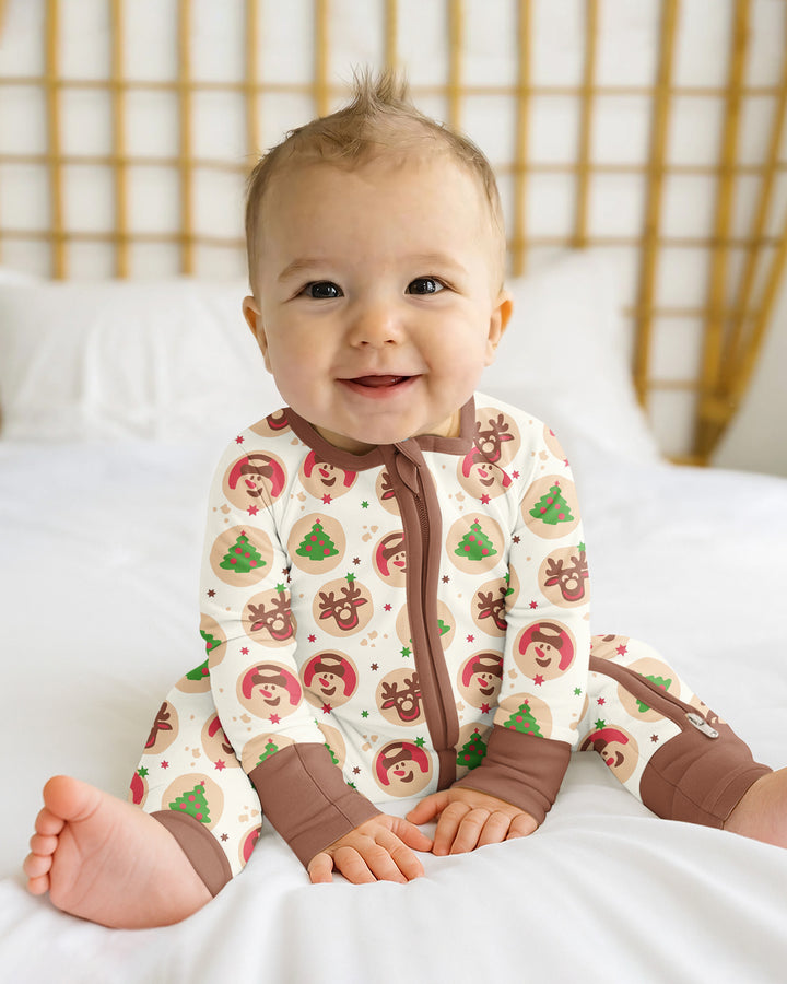 Holiday Cookie Party Family Matching Bamboo Convertible Zippy