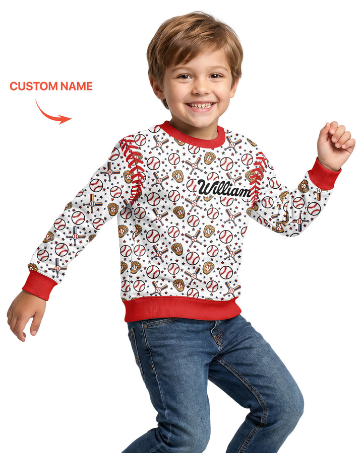 Custom Template Bambus-Rundhals-Sweatshirt