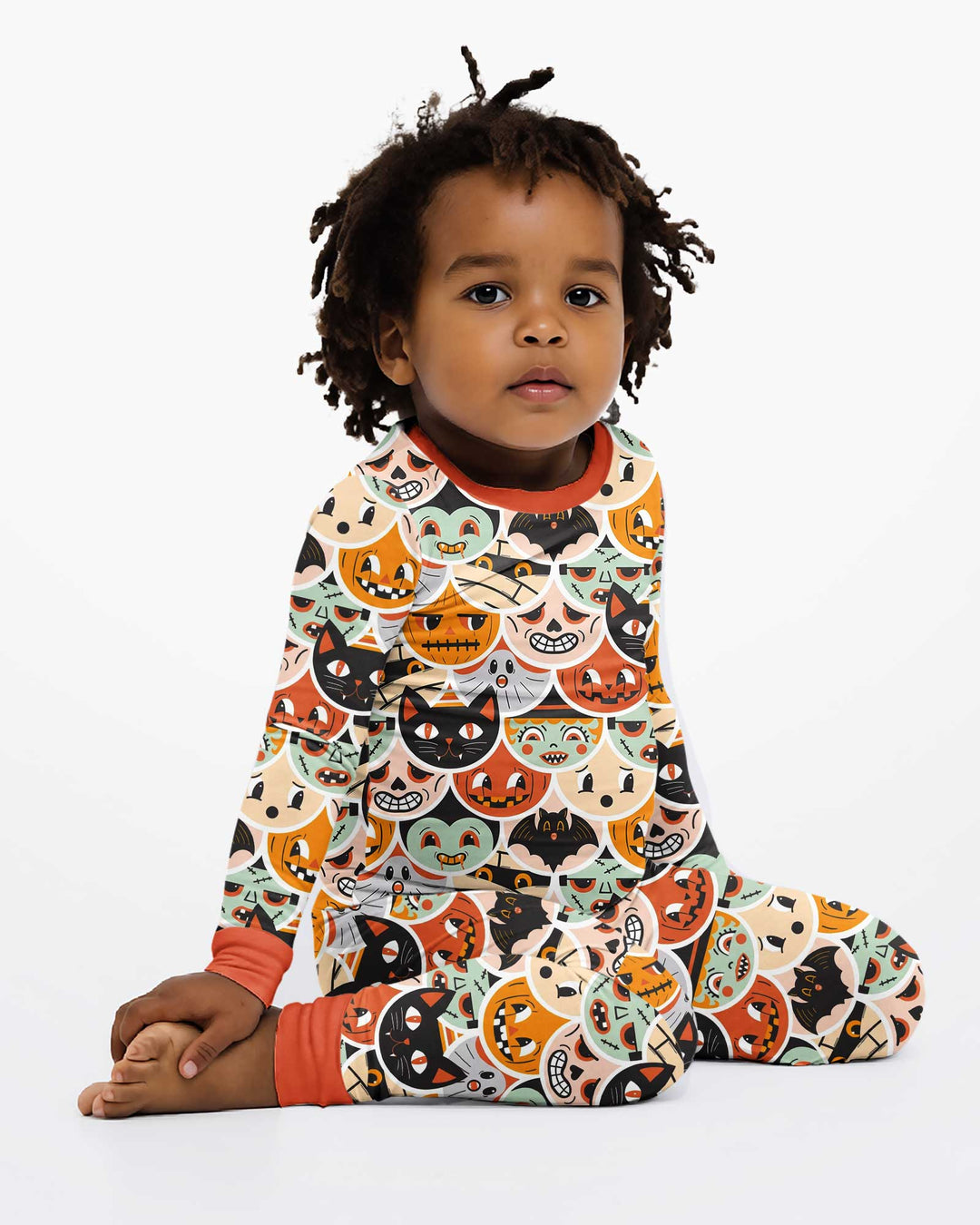 Monster Mash-Up Bamboo Two Piece Long Sleeve Pajama Set