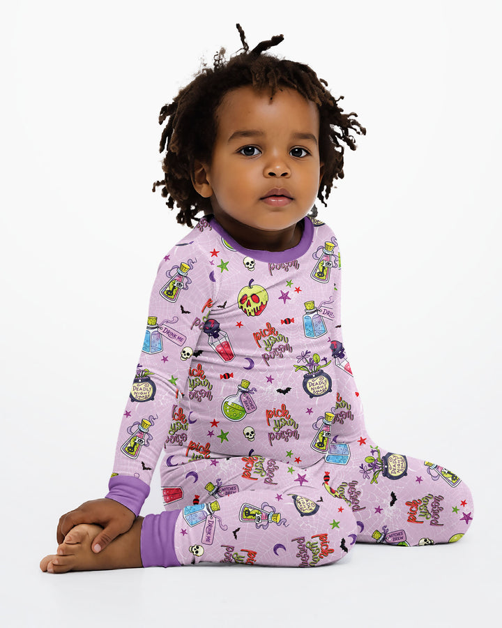 Pick Your Poison Bamboo Two Piece Long Sleeve Pajama Set