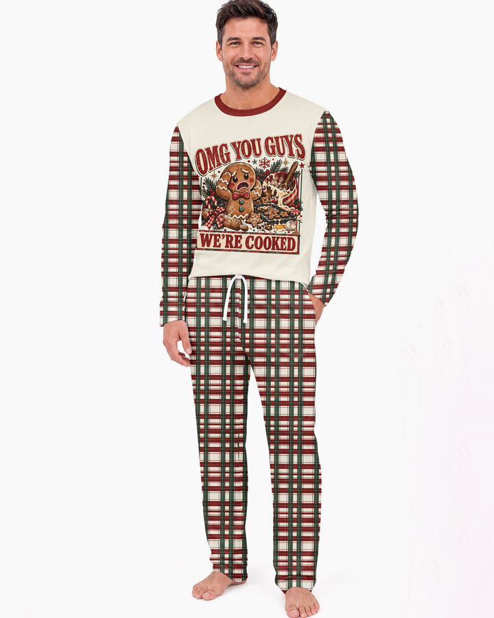 You Guys We're Cooked Bamboo Men's Pajama Set