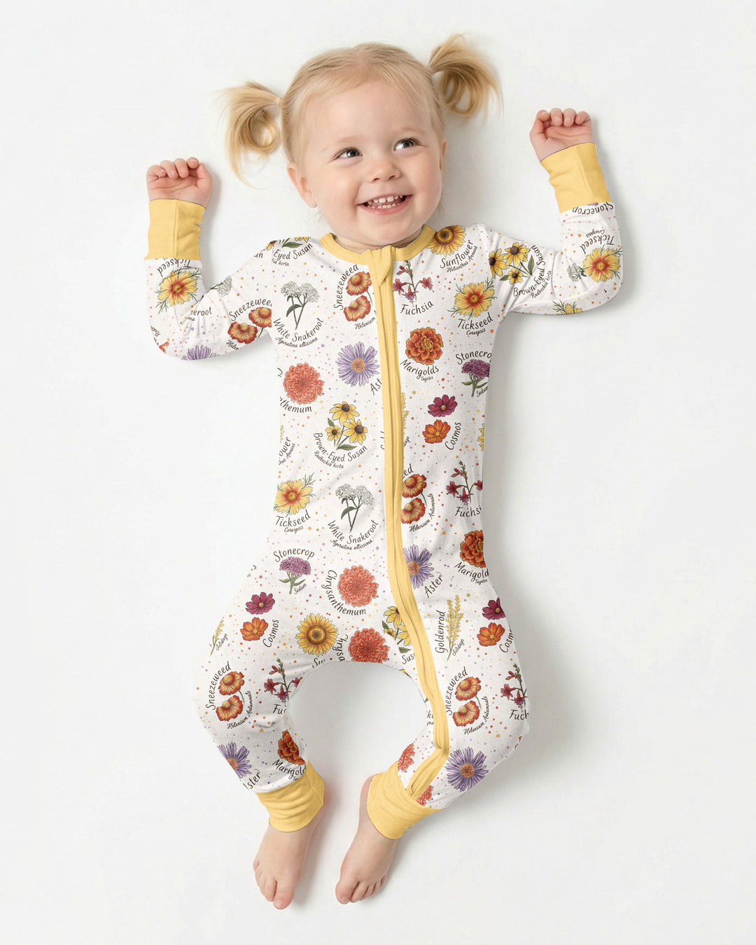 Autumn Blooms of North America Bamboo Convertible Zippy