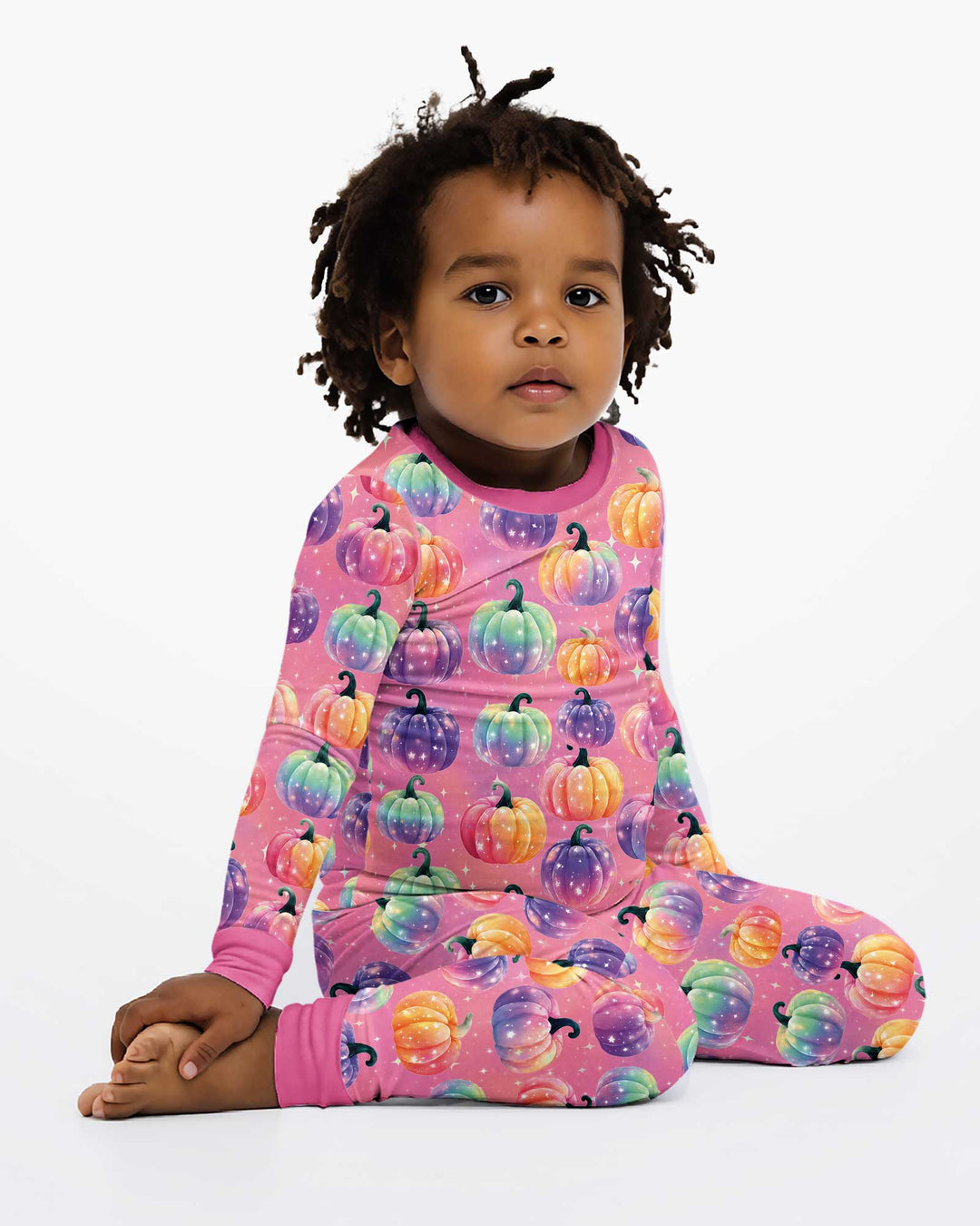 Enchanted Pumpkin Patch Bamboo Two Piece Long Sleeve Pajama Set