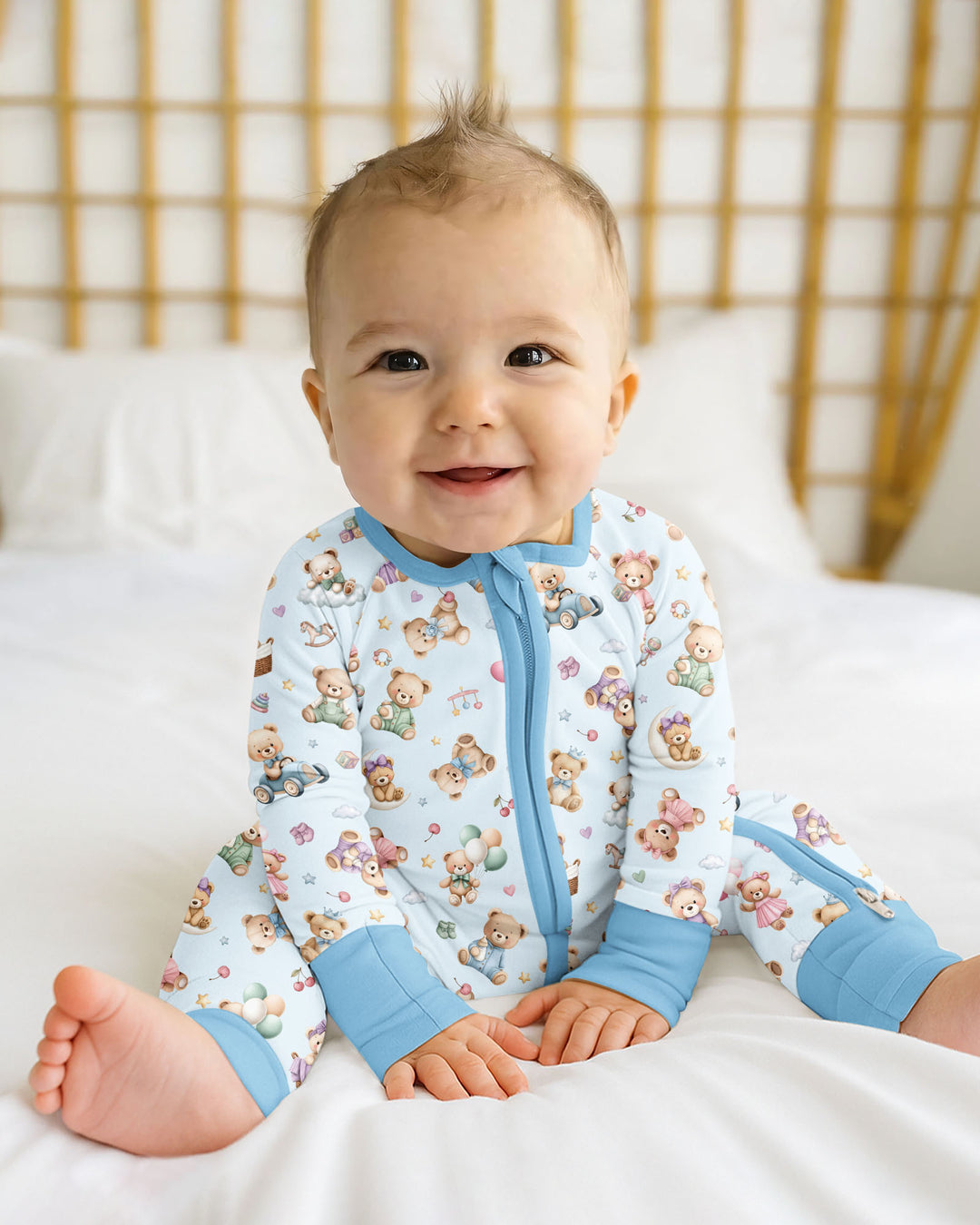 Kawaii Teddy Bamboo Convertible Zippy