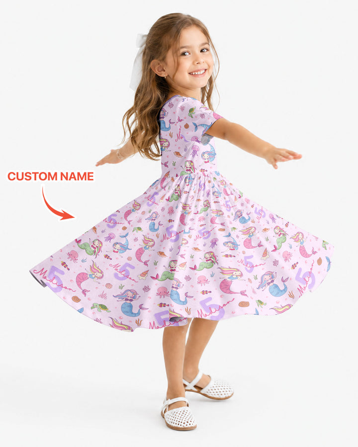 Vorlage Bambus Twirl Kleid