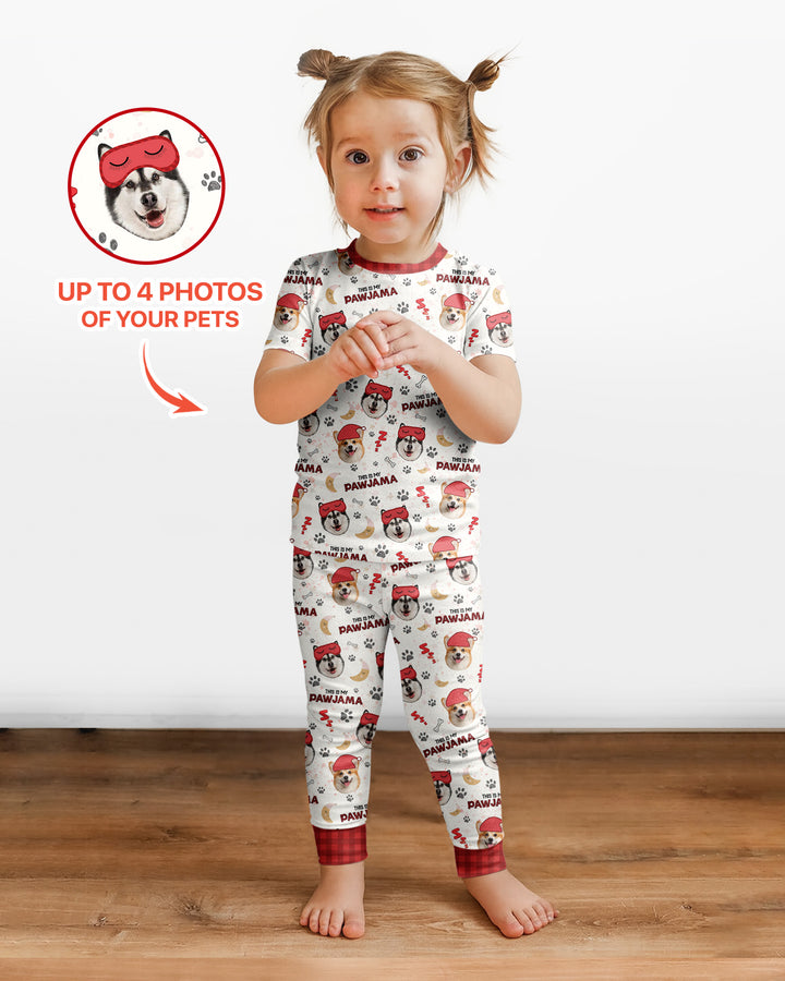 Zweiteiliges, kurzärmliges Pyjama-Set mit Marienkäfern
