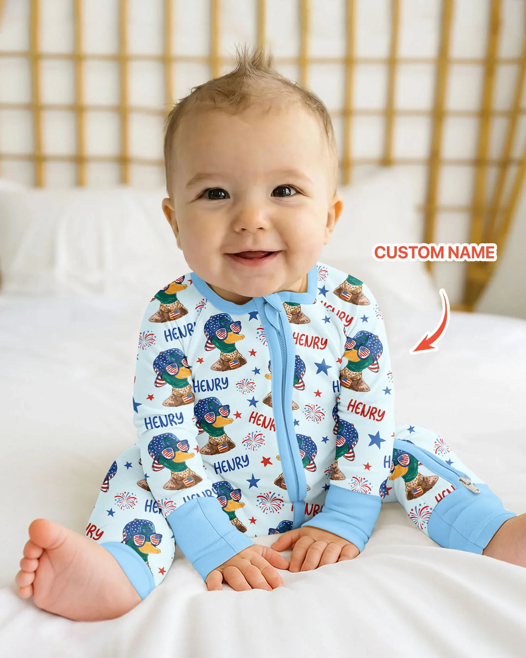 Gerippte Babykleidung mit individuellem Foto - Weich &amp; Skizzenhaft