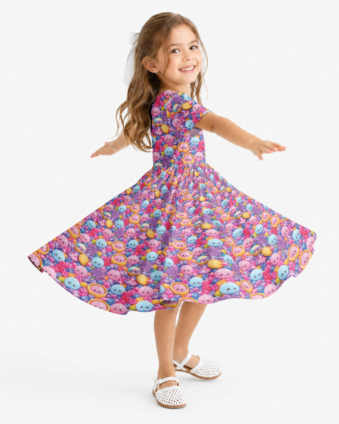 Vorlage Bambus Twirl Kleid