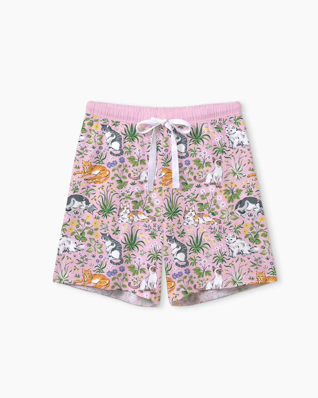 Misty Lavender Bambus Damen Kurzer Schlafanzug