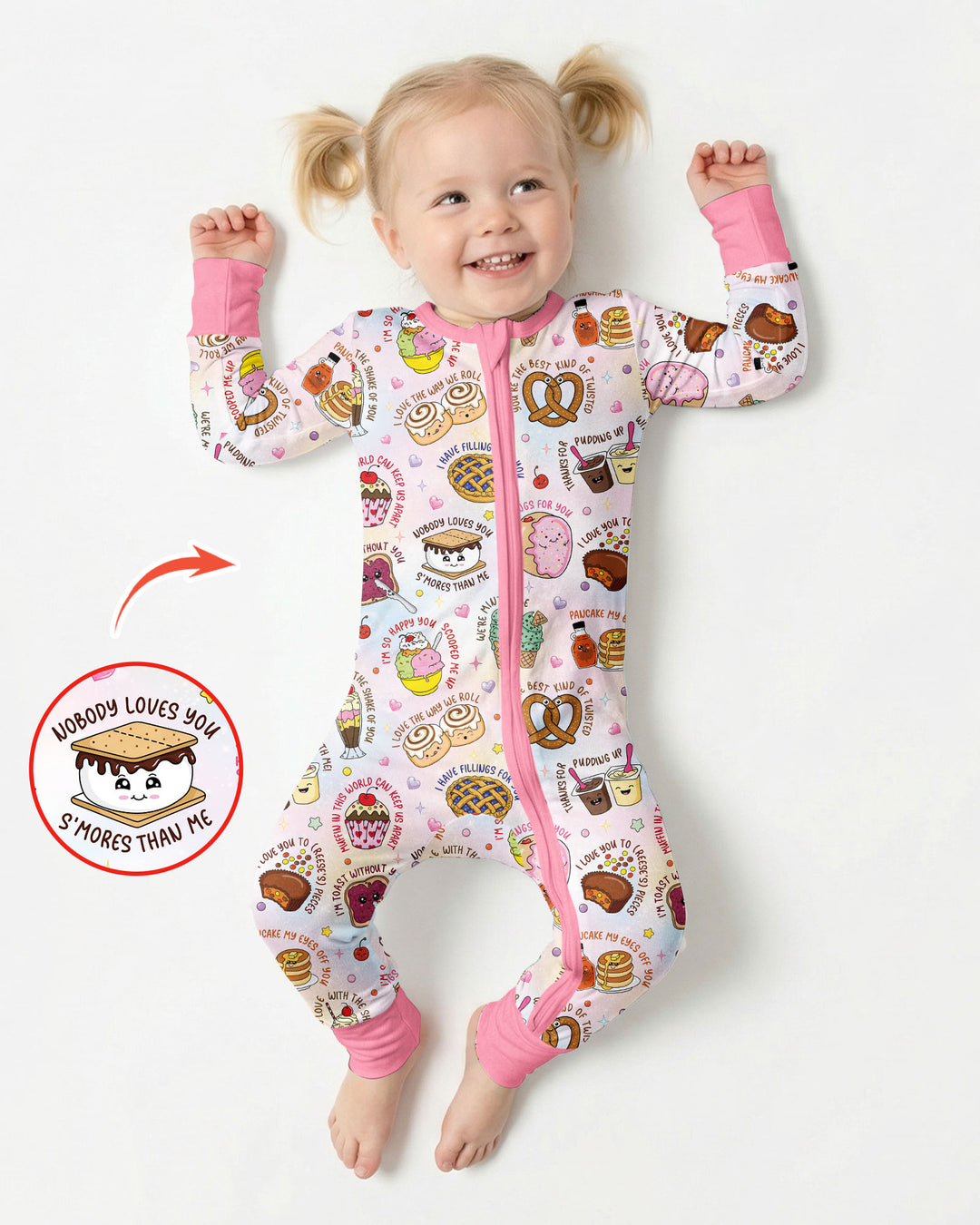 Sweet Love Puns Bamboo Convertible Zippy