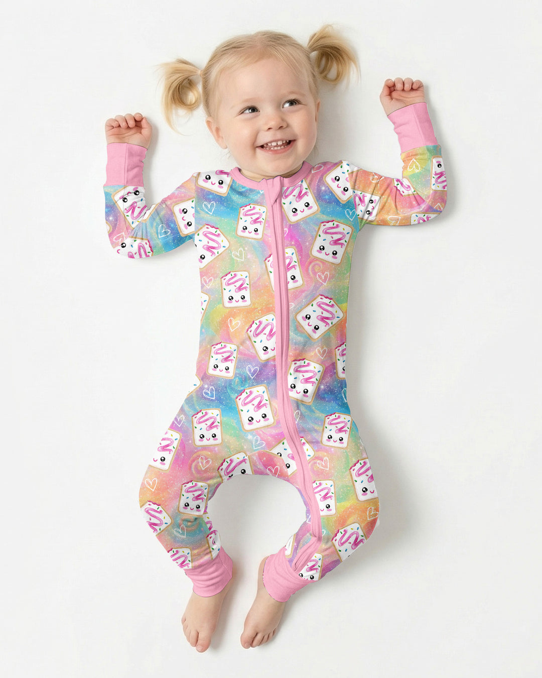 Kawaii Sprinkle Pastry  Bamboo Convertible Zippy