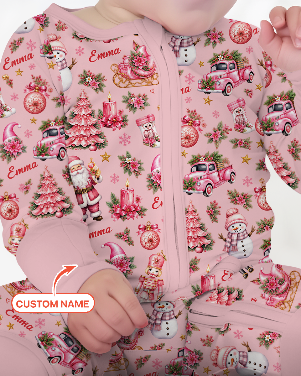 Christmas Tree Pinky Bamboo Convertible Zippy