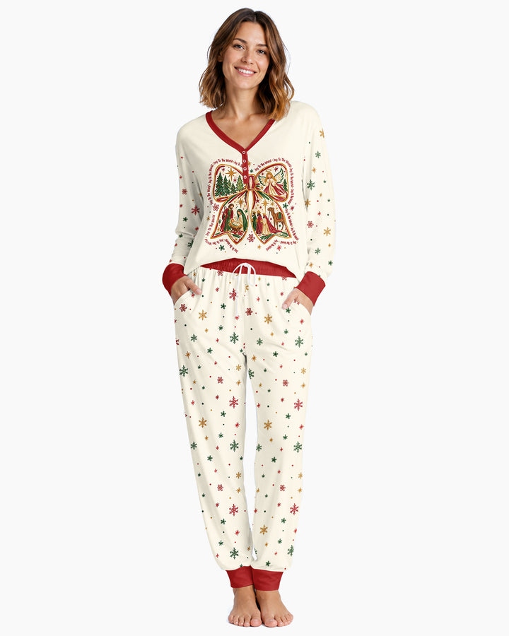 Joy To The World Bamboo Women Pajama Set