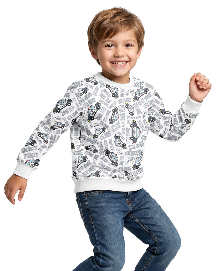 Little Rookie Bambus-Rundhals-Sweatshirt