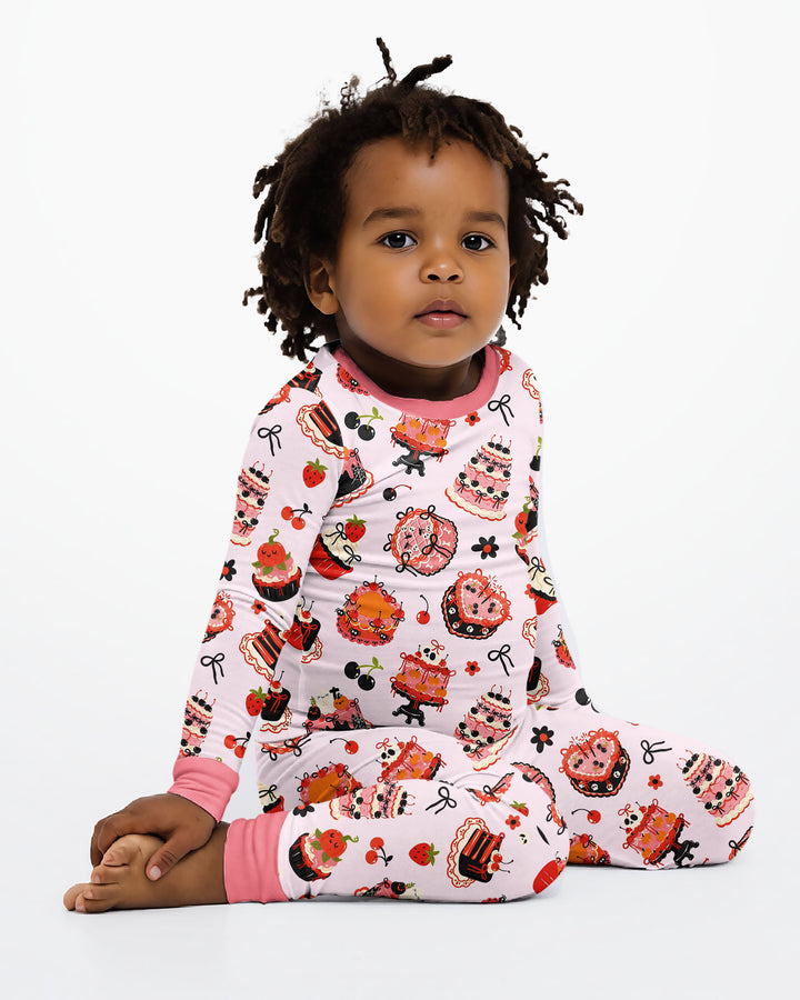 Sweet Boo Bakes Bamboo Two Piece Long Sleeve Pajama Set