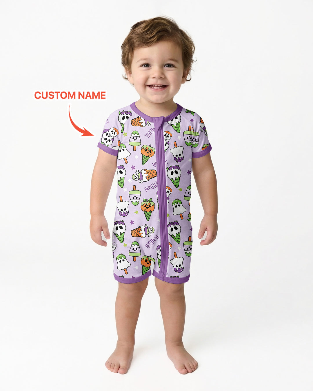 Summerween Ice cream Bamboo Shorty Zippy