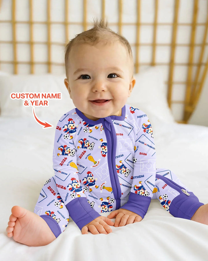 Gerippte Babykleidung mit individuellem Foto - Weich &amp; Skizzenhaft