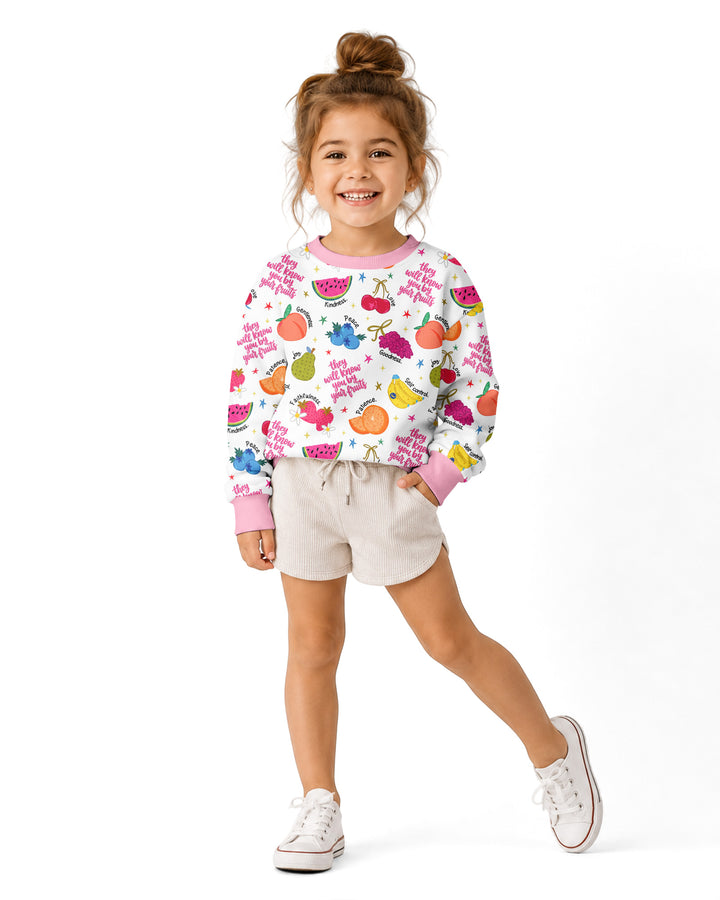 They Will Know You By Your Fruits Bamboo Crewneck Sweatshirt