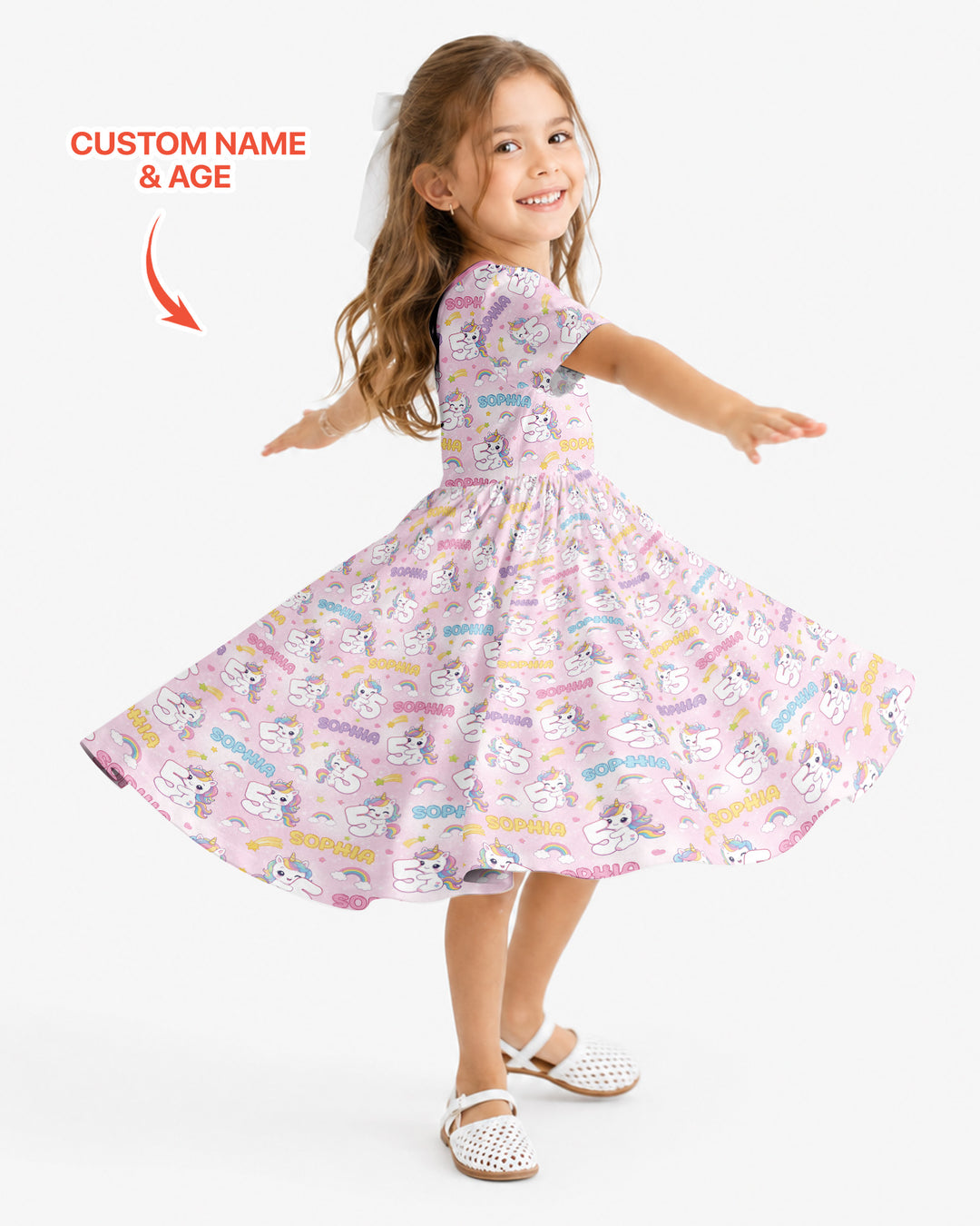 Vorlage Bambus Twirl Kleid
