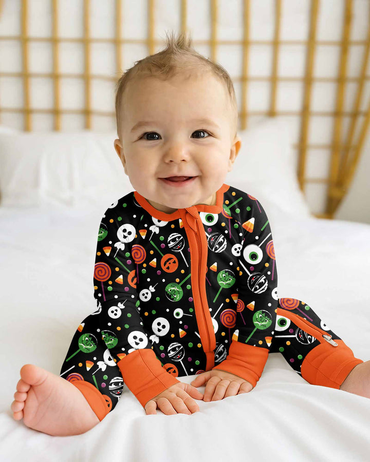 Halloween Lolipop I'm Just Here For The Candy Bamboo Convertible Zippy