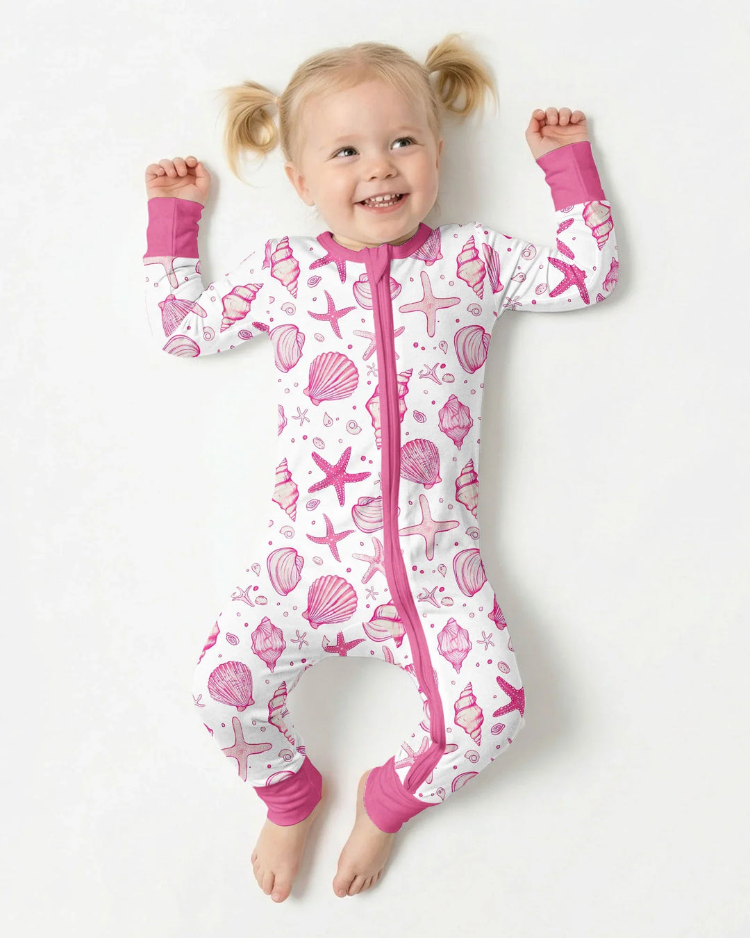 Coastal Charm Family Matching Bamboo Convertible Zippy