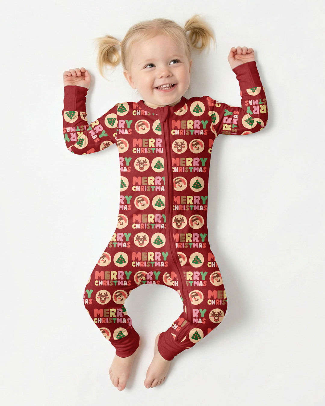 Merry Christmas Cookies Bamboo Convertible Zippy