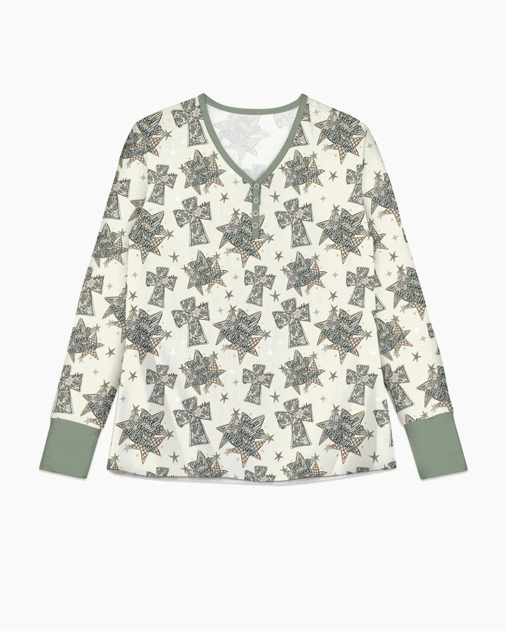 Vorlage Bambus Damen Pyjama Set