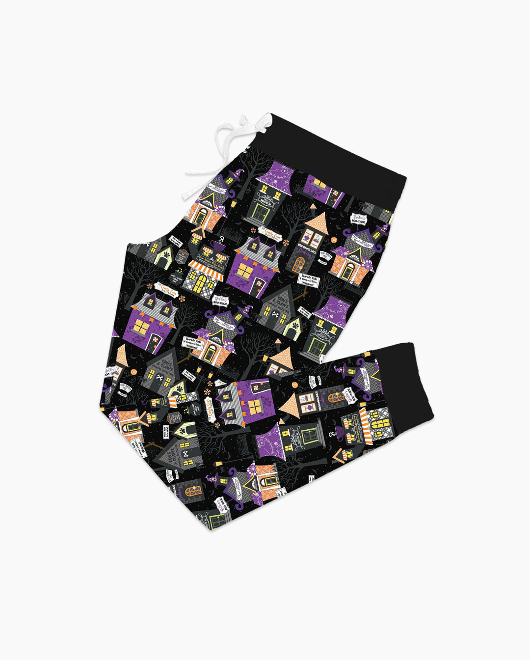 Halloween Hometown Bamboo Women Pajama Set