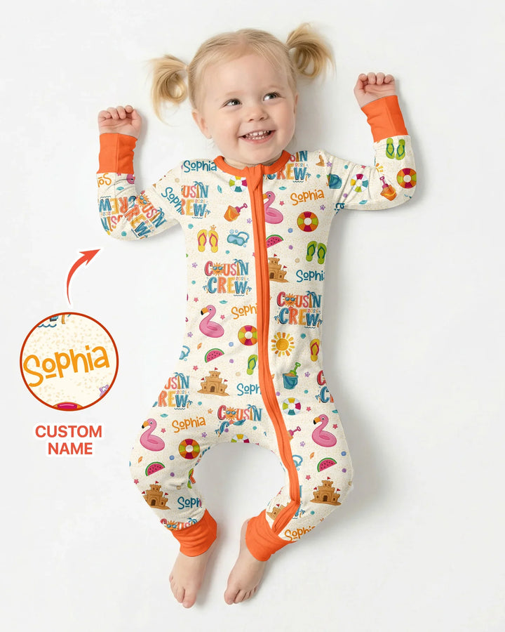 Gerippte Babykleidung mit individuellem Foto - Weich &amp; Skizzenhaft